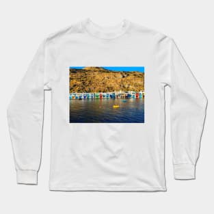 Fishing village - Milos island Long Sleeve T-Shirt